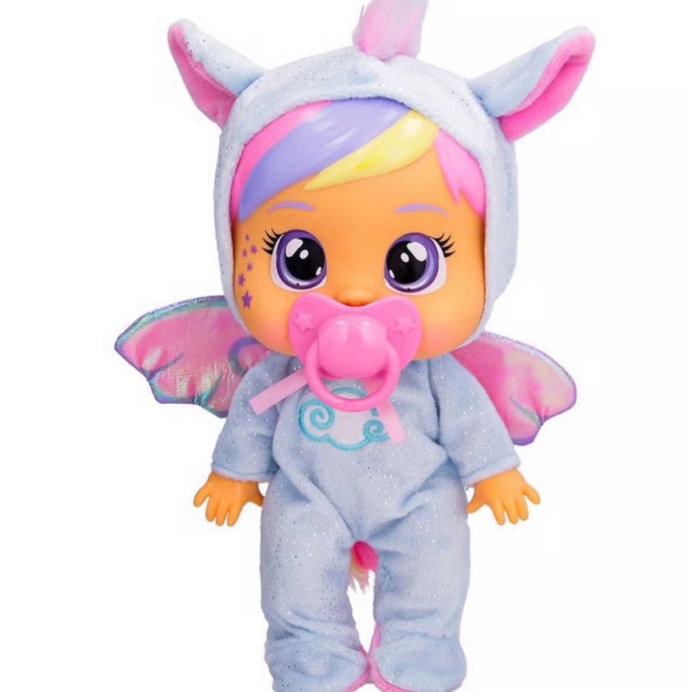 Cry Babies Loving Care‎ Fantasy Jenna Doll w/Accessories 18M+ Cries Real Tears